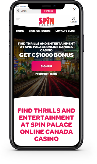 Spin Palace Casino Mobile